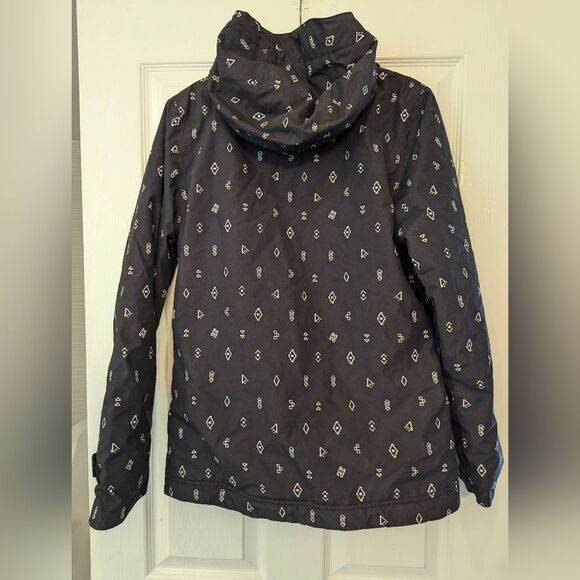 Billabong women's waterproof 10k insulated hooded Ski full zip Jacket Coat sz S - Picture 3 of 16